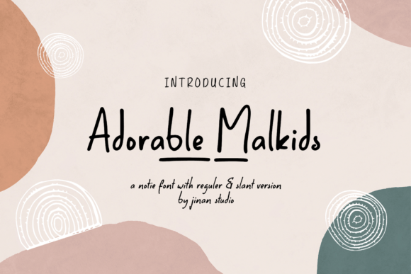 Adorable Malkids Font: Adding Charm to Brand Visuals