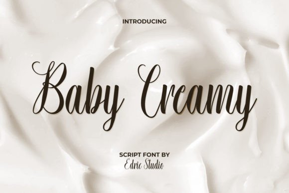 Baby Creamy Font: A Soft Script for Crafters