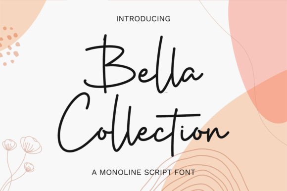Bella Collection: A Graceful Script Font for Editorial Elegance