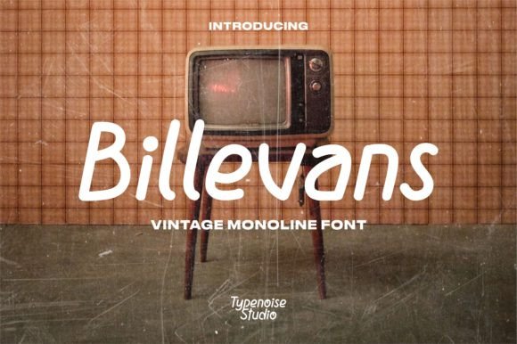 Billevans Font: Adding Vintage Charm to Web Layouts