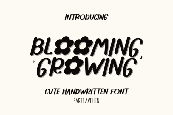Blooming Growing Font: A Web Designer’s Layout Review
