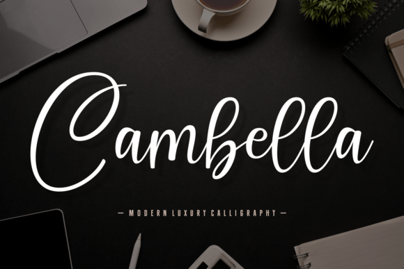 Cambella Font: Elevating Campaign Visuals with Elegant Script
