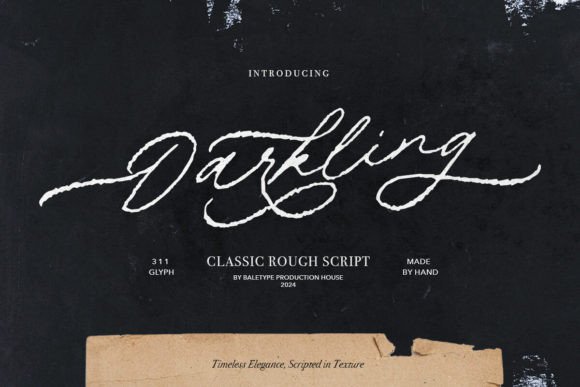 Darkling: A Natural Touch for Elegant Editorial Design
