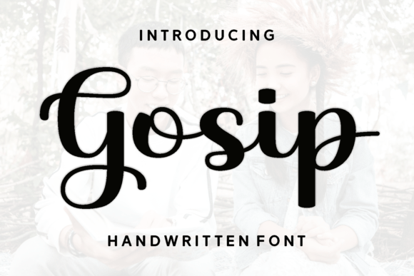 Gosip: Elevating Editorial Design with a Sophisticated Script Font