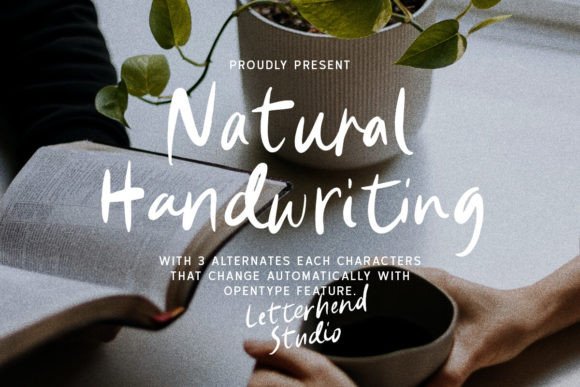 Natural Handwriting Font for Authentic Digital Marketing