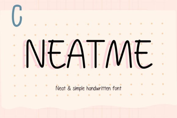 Neatme Font: Adding Personal Charm to Web Layouts