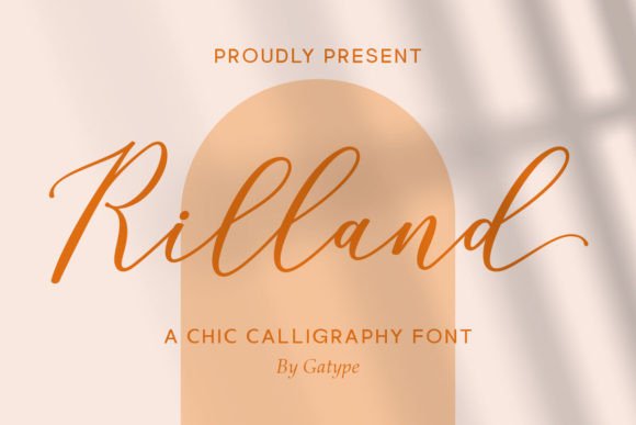 Rilland: A Script Font That Elevates Small Business Branding