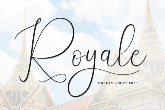 Royale Font: A Handwritten Typeface for Digital Marketing
