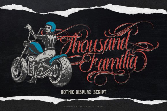 Thousand Familia Font: Bold Branding for Small Business
