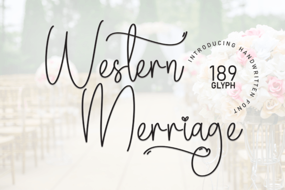 Western Merriage Font: Adding Warmth to Brand Design