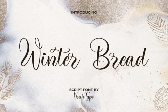 Winter Bread Font: A Designer’s Branding Test